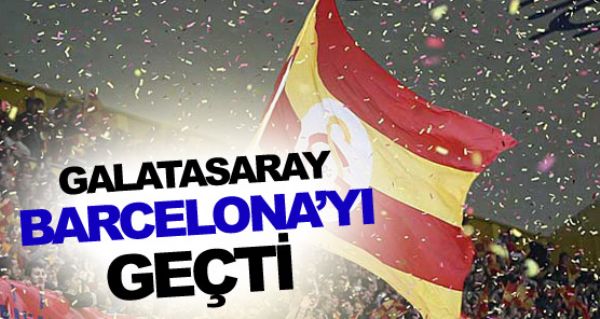 Galatasaray Barcelona'y geti